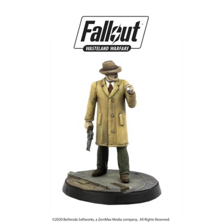 Fallout Wasteland Warfare - Unaligned Mysterious Stranger Fallout Factions Modiphius Entertainment Default Title