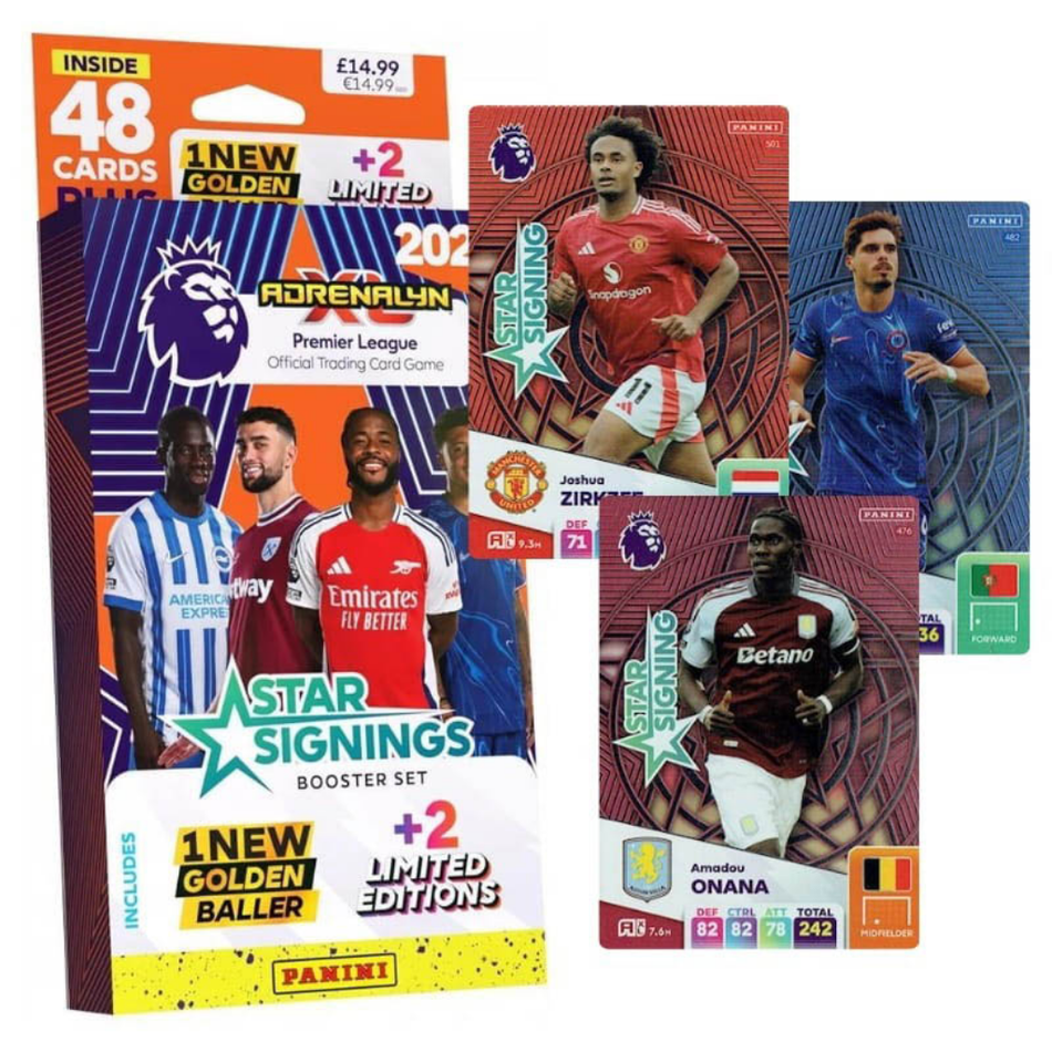 Panini FIFA 2025 - STAR SIGNINGS Blister Sports Cards Panini