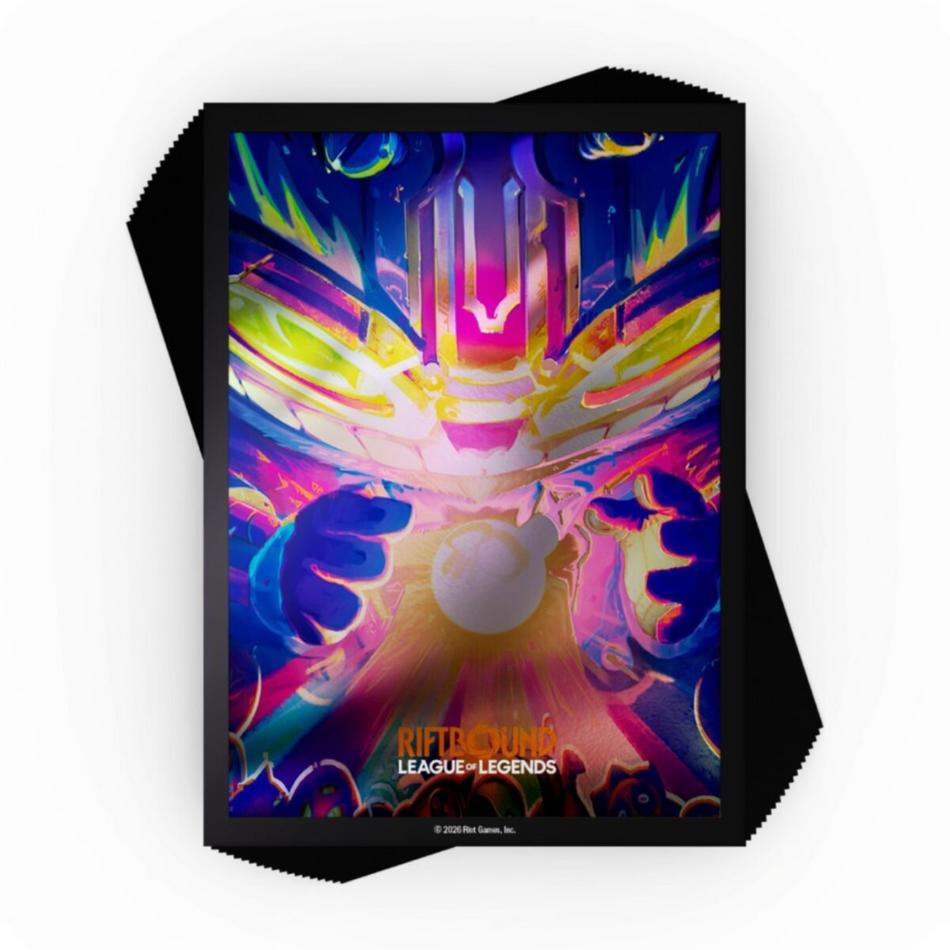 Riftbound: League of Legends TCG – Sleeves – Radiance: Ziggs, Hexplosives Expert League of Legends: Riftbound UVS Games