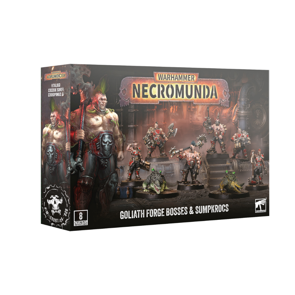 Necromunda: Goliath Forge Bosses & Sumpkrocs