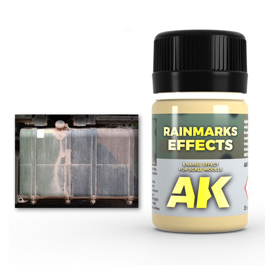 AK Interactive Weathering: Rainmarks Effects 35ml Enamel Paint AK Interactive AK Interactive Default Title