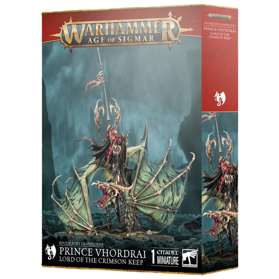 Soulblight Gravelords: Prince Vhordrai - Lord of the Crimson keep Soulblight Gravelords Games Workshop