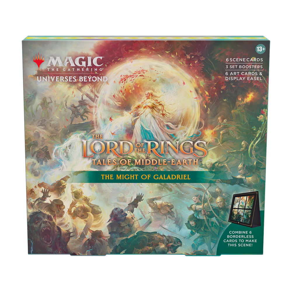 Magic The Lord of the Rings: Tales of Middle-Earth - Holiday Scene - The Might of Galadriel Magic The Gathering Wizards of the Coast