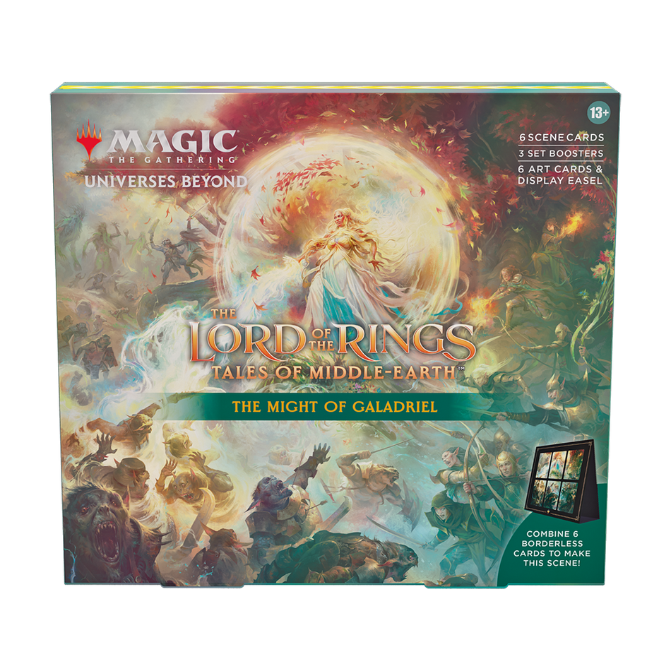 Magic The Lord of the Rings: Tales of Middle-Earth - Holiday Scene - The Might of Galadriel Magic The Gathering Wizards of the Coast