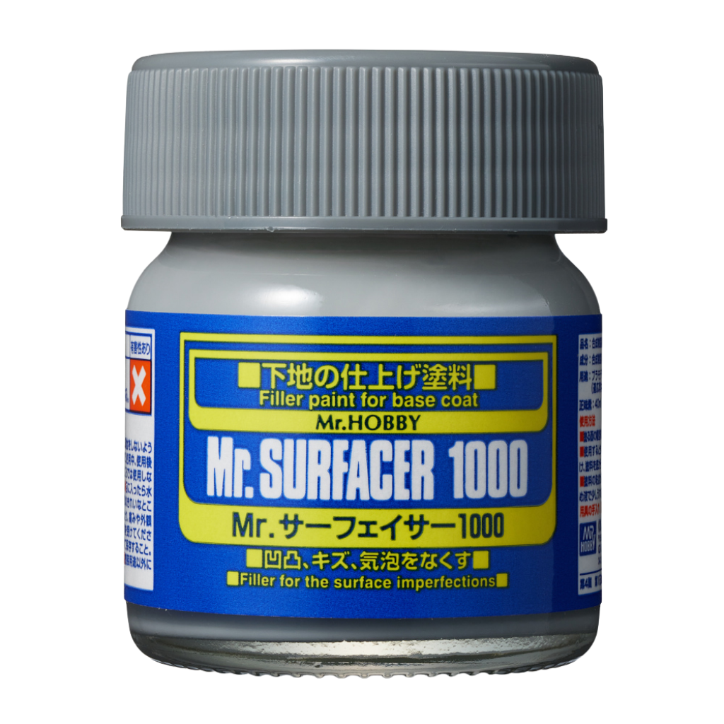 Mr. Surfacer 1000 Grey Mr Hobby Paints Mr Hobby