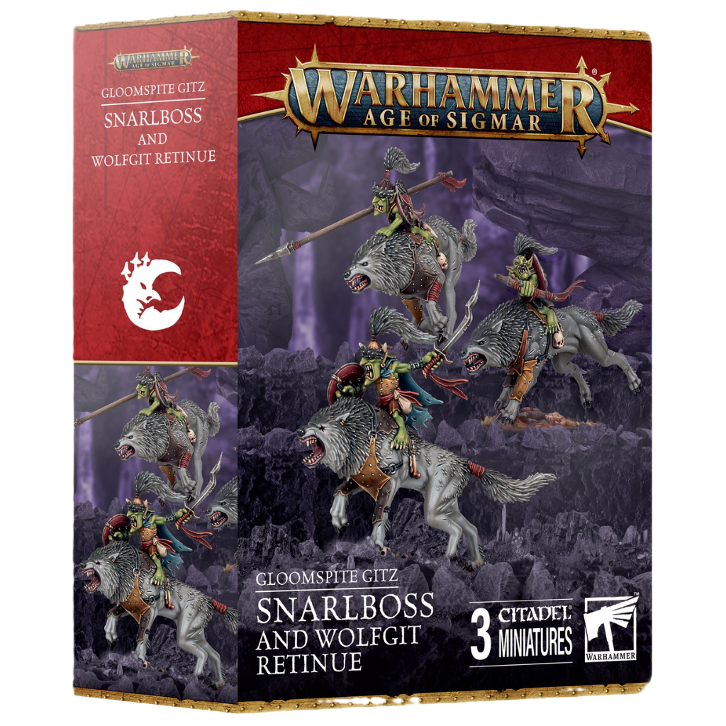 Gloomspite Gitz: Snarlboss & Wolfgit Retinue Gloomspite Gitz Games Workshop Default Title