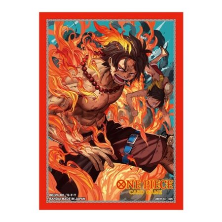 One Piece Card Game: TCG+ Limited Edition Vol 5 - Portgas D Ace Official Sleeves Card Sleeves Bandai Namco Default Title