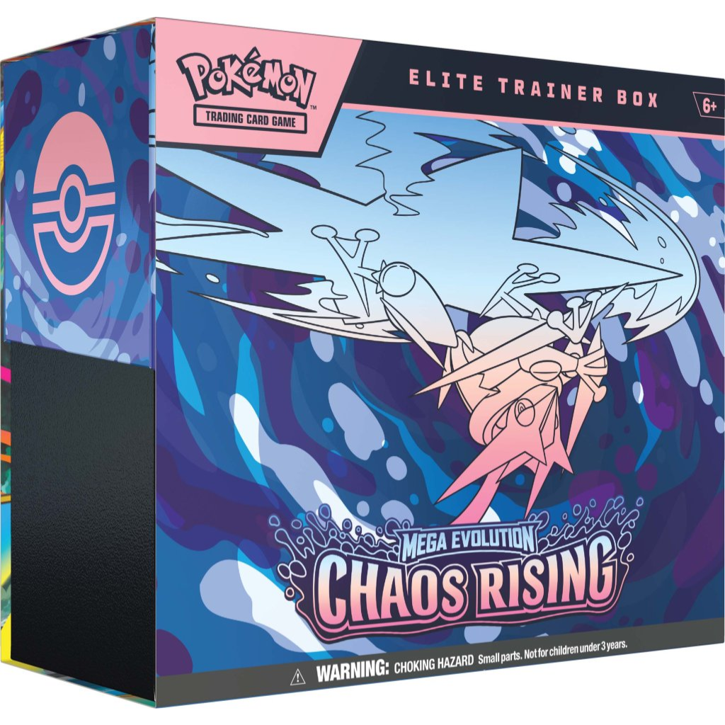 Pokémon TCG: Mega Evolution Chaos Rising Elite Trainer Box Chaos Rising Pokémon TCG Default Title