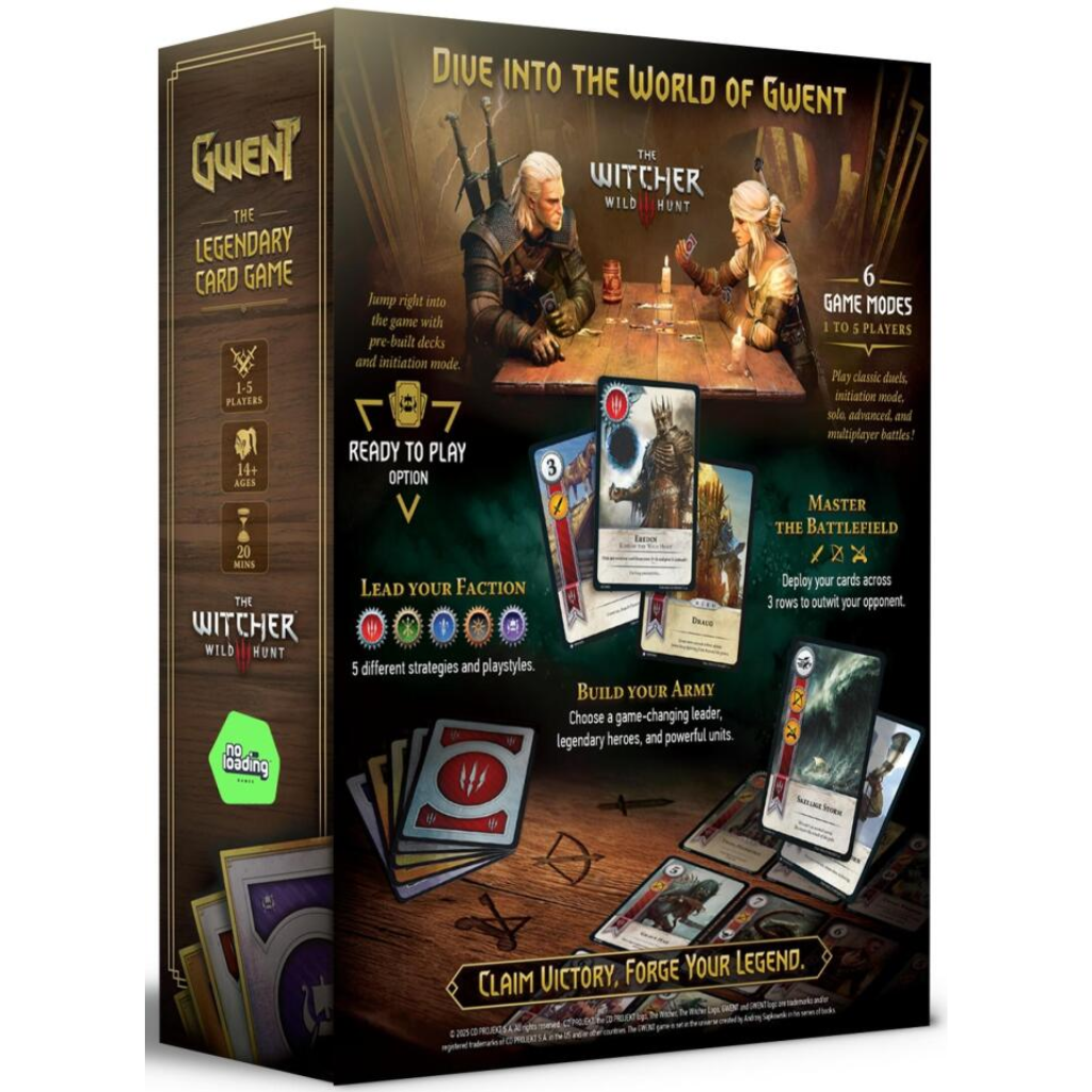 The Witcher - Gwent The Card Game Board Games Exploding Kittens