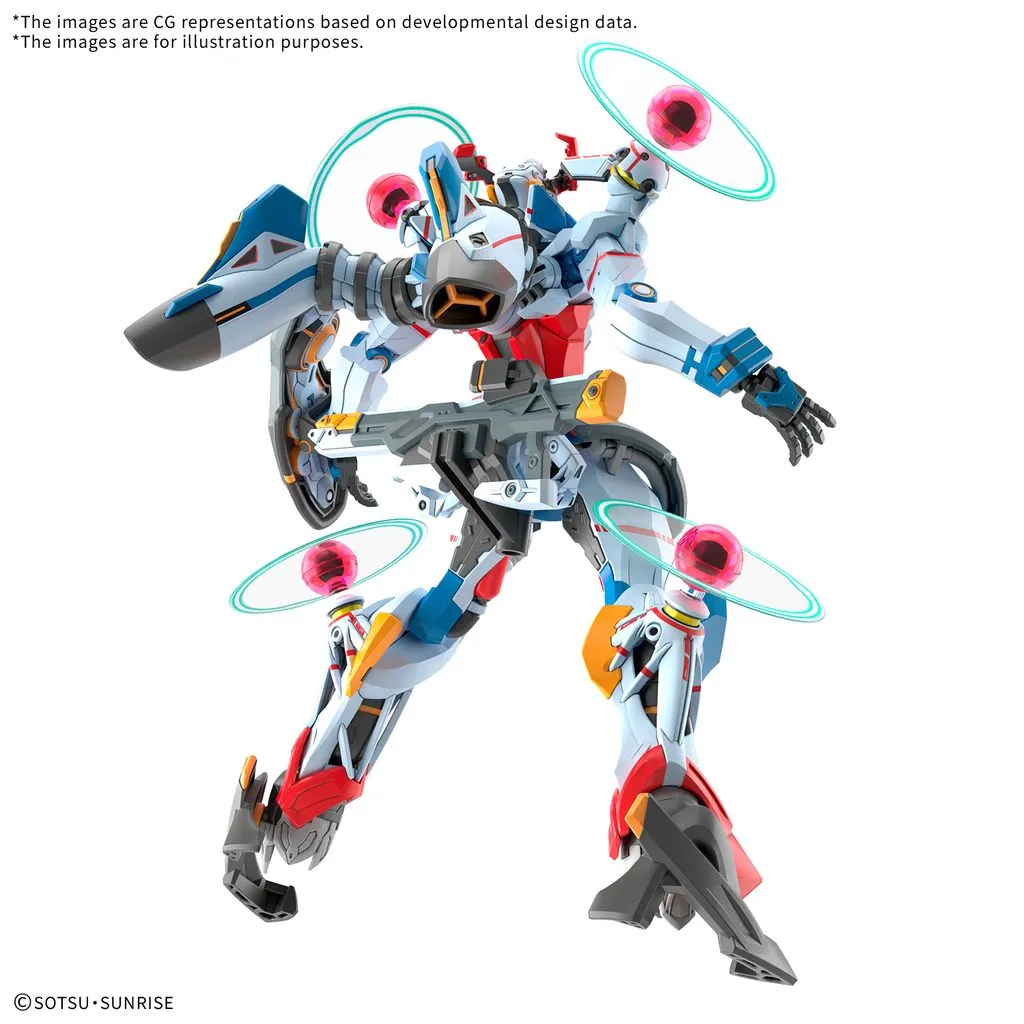 HG 1/144 GQuuuuuuX (Endymion Unit Awakened) Gundam Model Kit Bandai