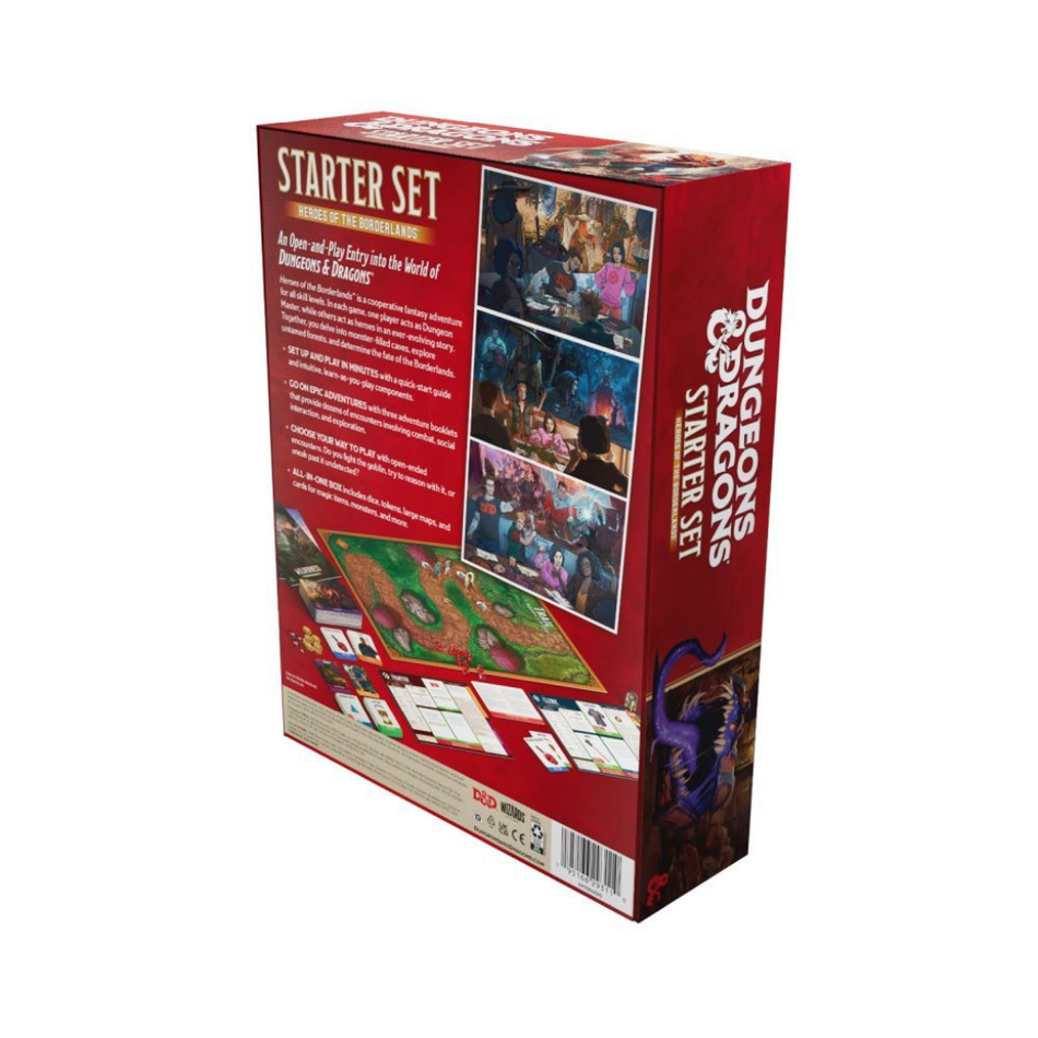 D&D Starter Set: Heroes of the Borderlands Board Games Dungeons & Dragons