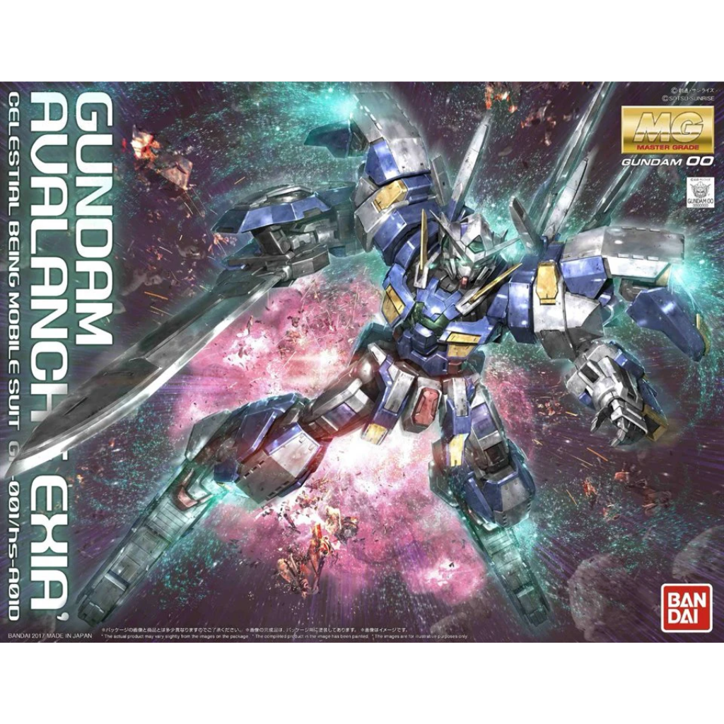 MG 1/100 GUNDAM AVALANCHE EXIA Gundam Model Kit Bandai Default Title