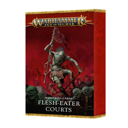 Warscroll Cards: Flesh-Eaters Courts (ENG) Flesh-eater Courts Games Workshop Default Title