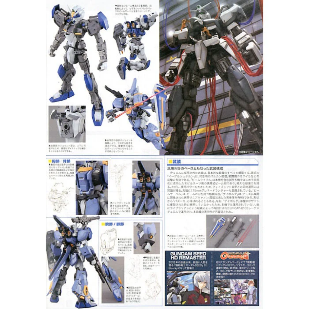MG 1/100 DUEL GUNDAM ASSAULTSHROUD Gundam Model Kit Bandai