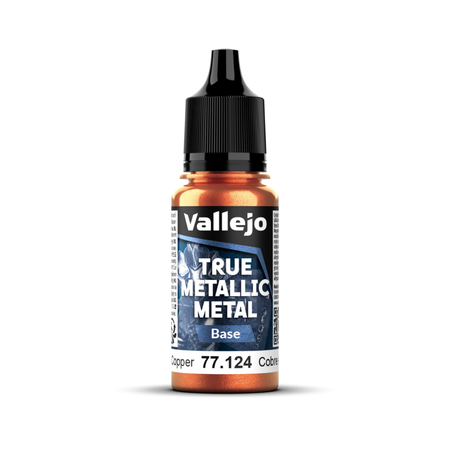 Vallejo True Metallic Metal: Base - Ancient Copper 18 ml Vallejo True Metallic Vallejo Default Title