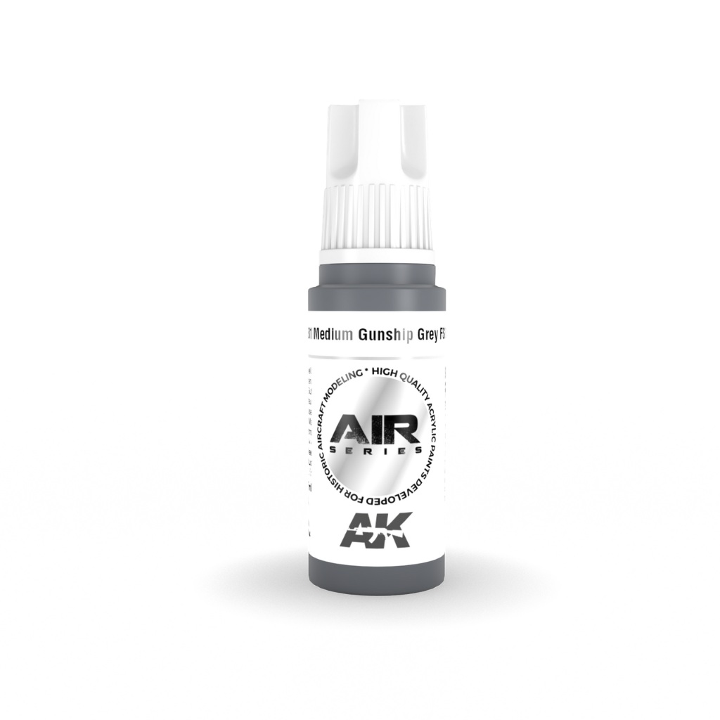 AK Interactve 3Gen Acrylics - Medium Gunship Grey FS 36118 17ml AK Gen3 Acrylics AK Interactive Default Title