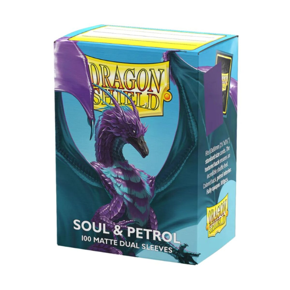 Dragon Shield: Sleeves – Matte Dual – Soul & Petrol Card Sleeves Dragon Shield Default Title