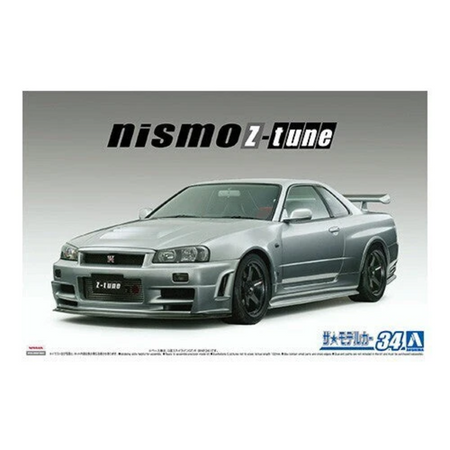 1/24 NISMO BNR34 SKYLINE GT-R Z-tune 0 Model Car Kit Aoshima Default Title