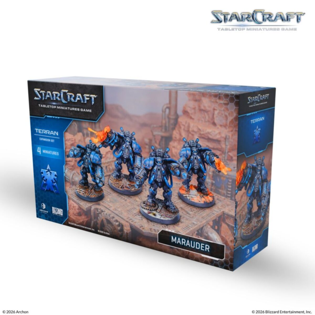 Starcraft Miniatures Games: Terran - Marauder - Expansion Set Starcraft Archon Studio Default Title