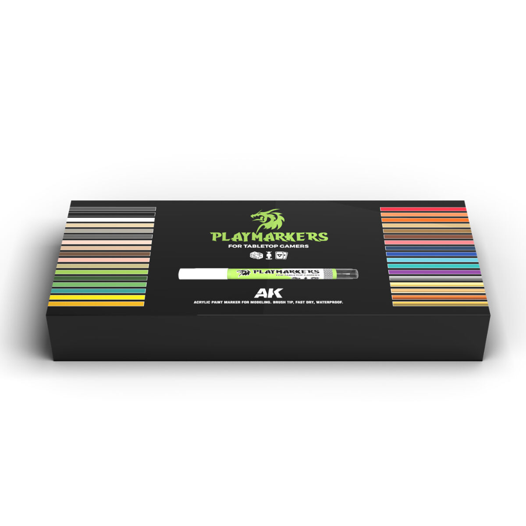 AK Interactive Playmarkers: Special Box Full Range 34 Colour Set AK Interactive AK Interactive