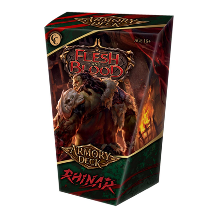 Flesh and Blood: Armory Deck – Rhinar Service Legend Story Studios Default Title