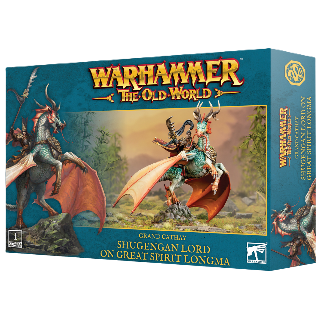 Grand Cathay: Shugengan Lord on Great Spirit Longmar Old World: Cathay Games Workshop Default Title