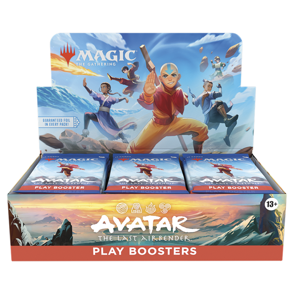 Magic Avatar: The Last Airbender - Play Booster Display
