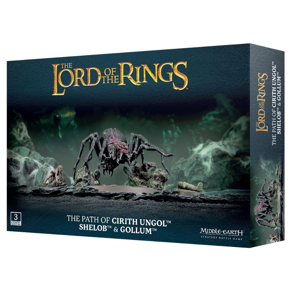 MESBG: The Path of Cirith Ungol - Shelob & Gollum Middle-earth™ Strategy Battle Game Games Workshop