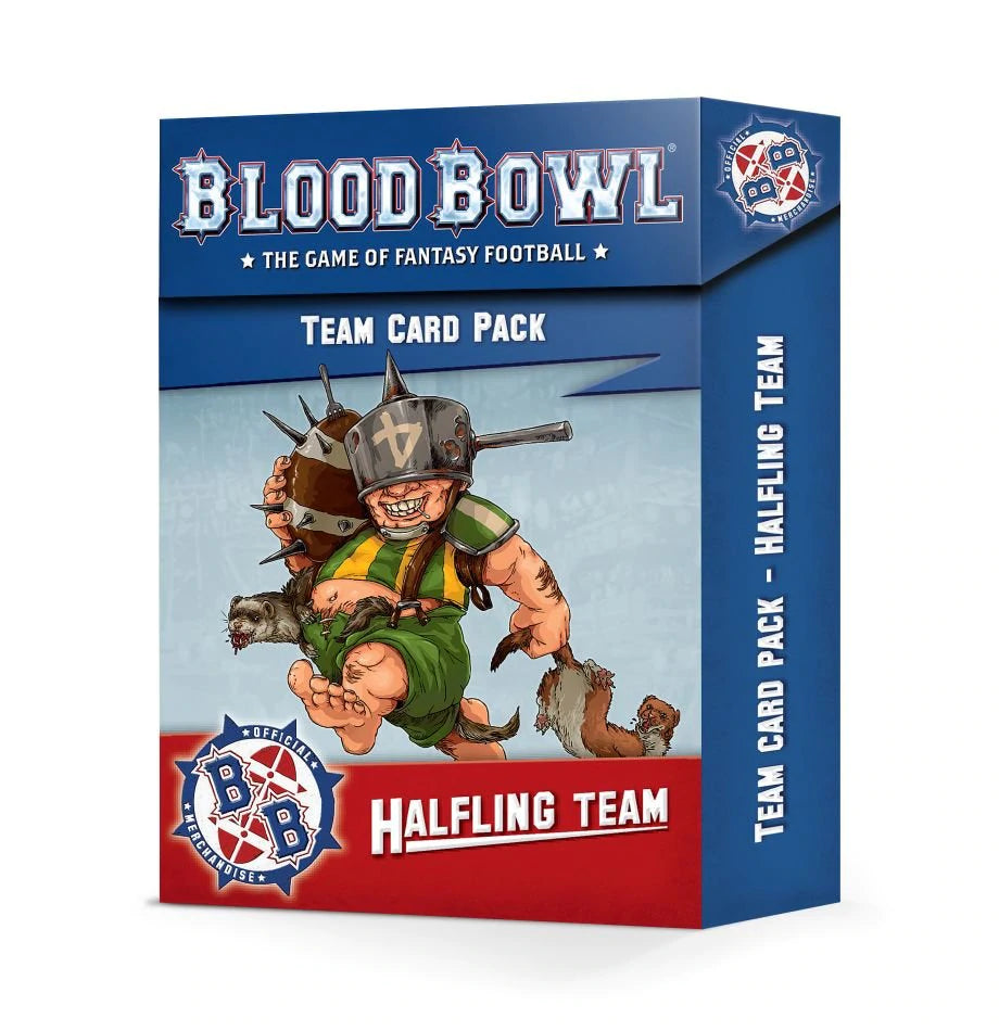 Blood Bowl: Halfling Team Card Pack OOP Blood Bowl Games Workshop