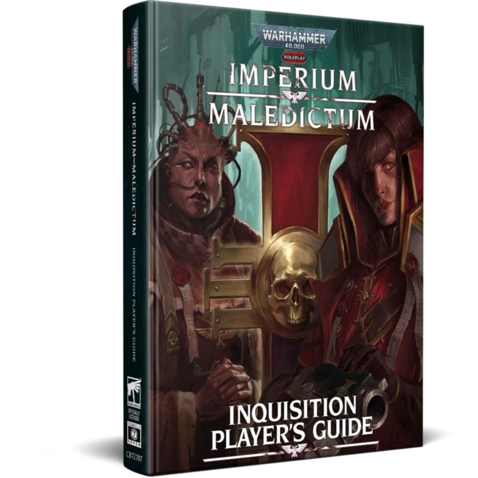 Warhammer 40k RPG Imperium Maledictum Inquisition Players Guide Wrath and Glory Cubicle 7