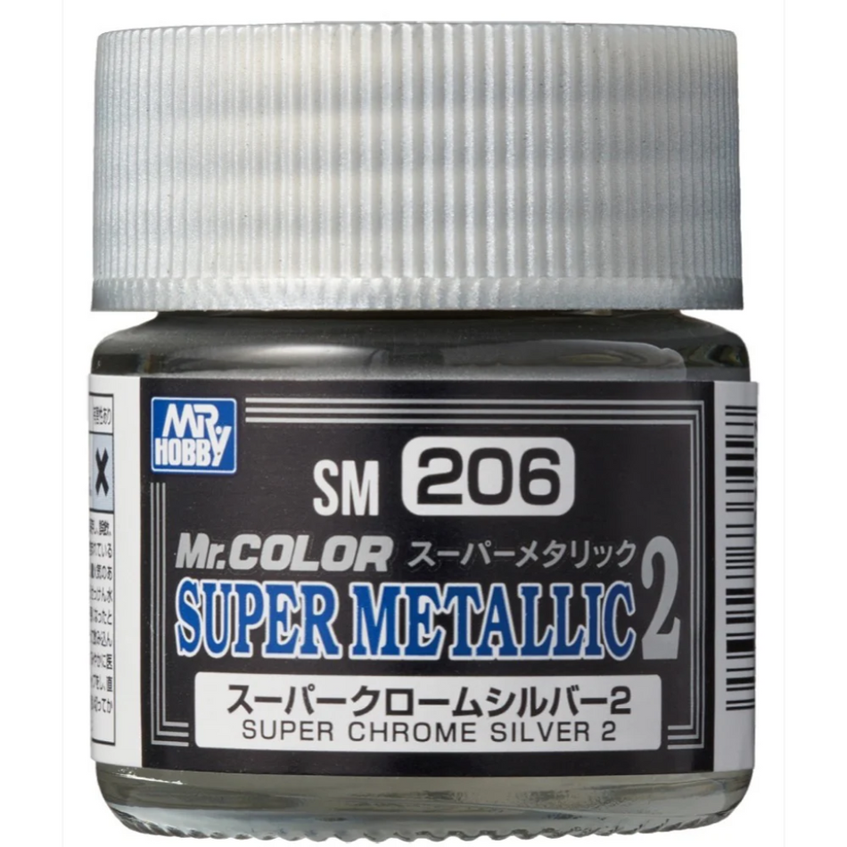 Mr. Hobby Super Metallic Chrome Silver Mr Hobby Paints Mr Hobby Default Title