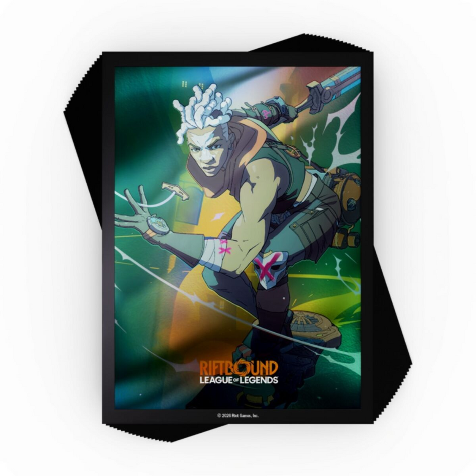 Riftbound: League of Legends TCG – Sleeves – Radiance: Ekko, Boy Who Shattered Time League of Legends: Riftbound UVS Games