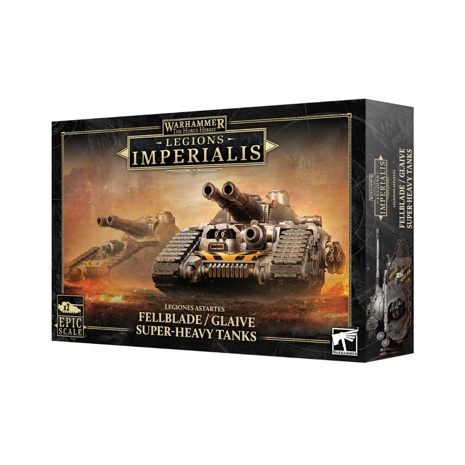 Legions Imperialis: Legiones Astartes - Fellblade/ Glaive Super-Heavy Tanks