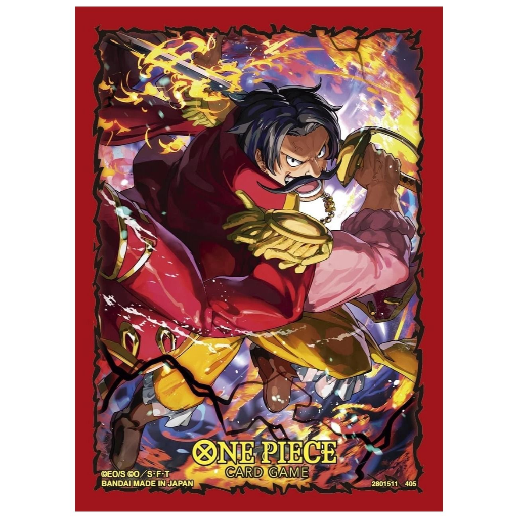 One Piece Card Game: Vol 12 - Gol.D.Roger Official Sleeves Card Sleeves Bandai Namco Default Title
