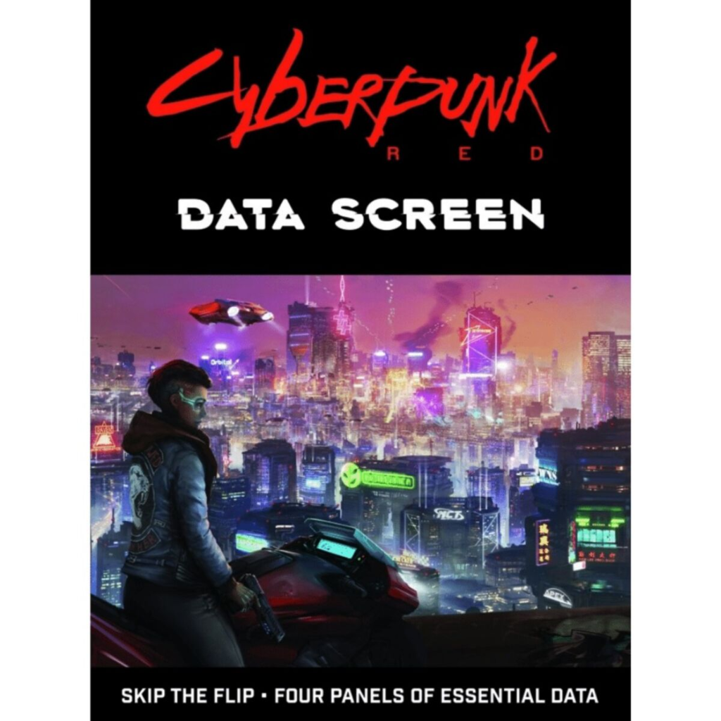 Cyberpunk RED: RPG Data Screen Other RPGs R Talsorian Games Default Title