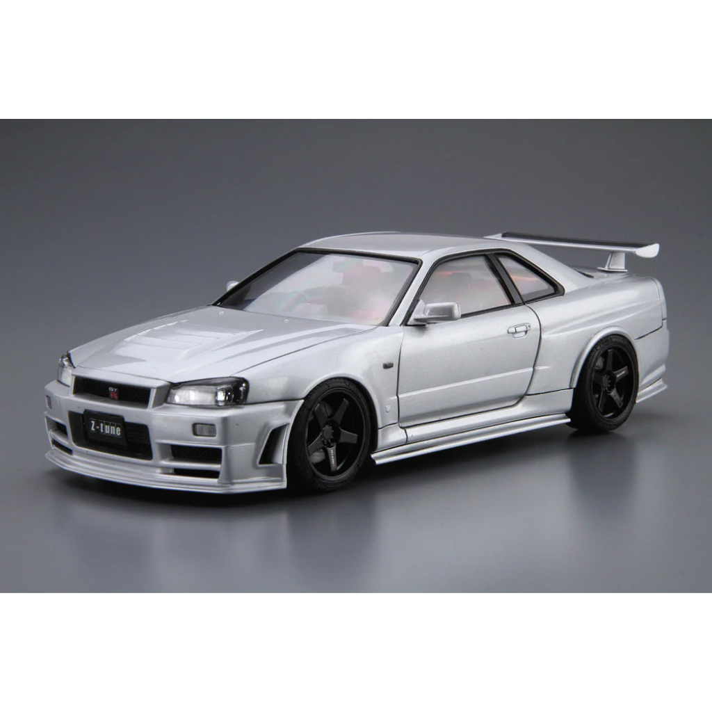 1/24 NISMO BNR34 SKYLINE GT-R Z-tune 0 Model Car Kit Aoshima