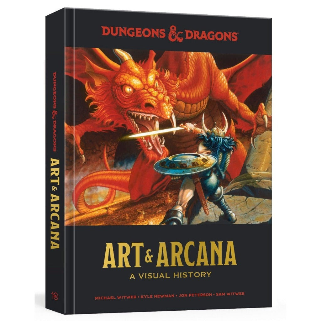 Dungeons & Dragons D&D Art and Arcana Hardback Edition Dungeons & Dragons Lets Play Games Default Title  