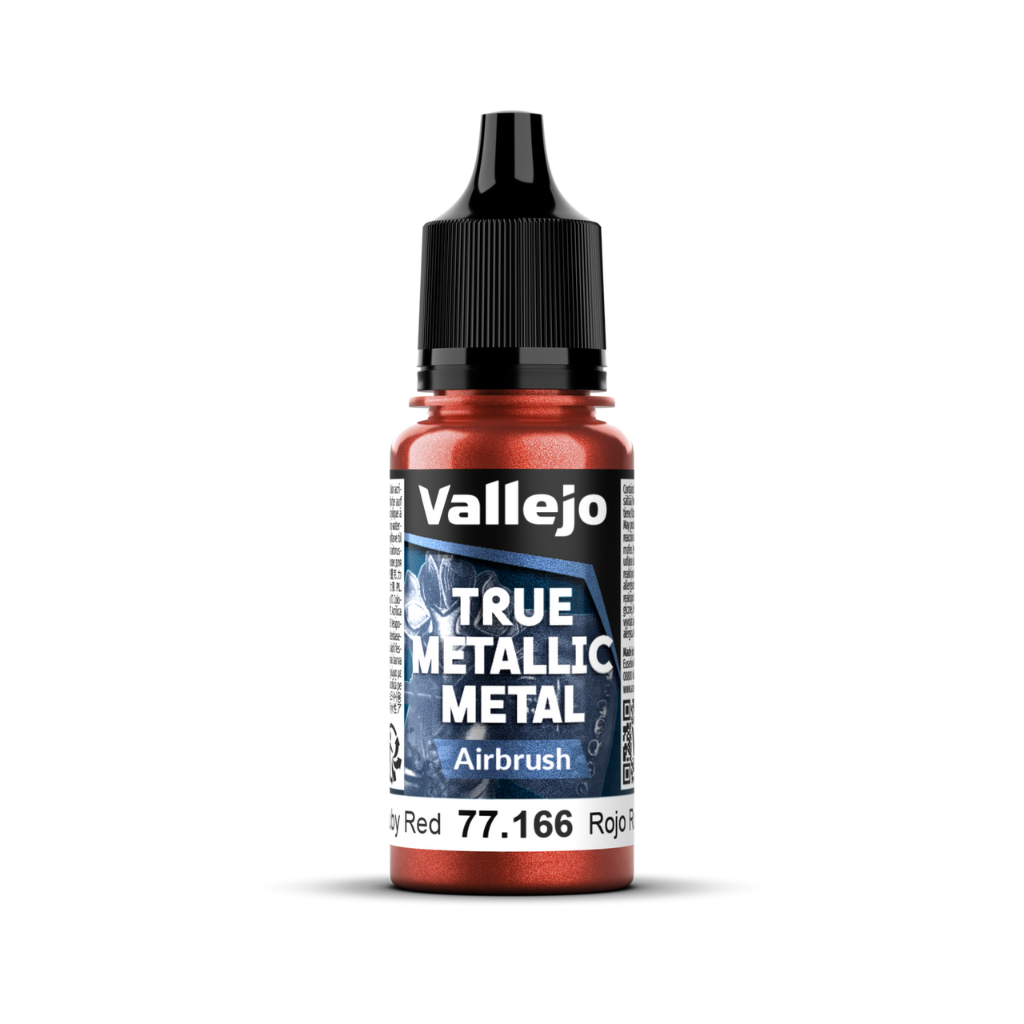 Vallejo True Metallic Metal: Air - Ruby Red 18 ml Vallejo True Metallic Vallejo Default Title