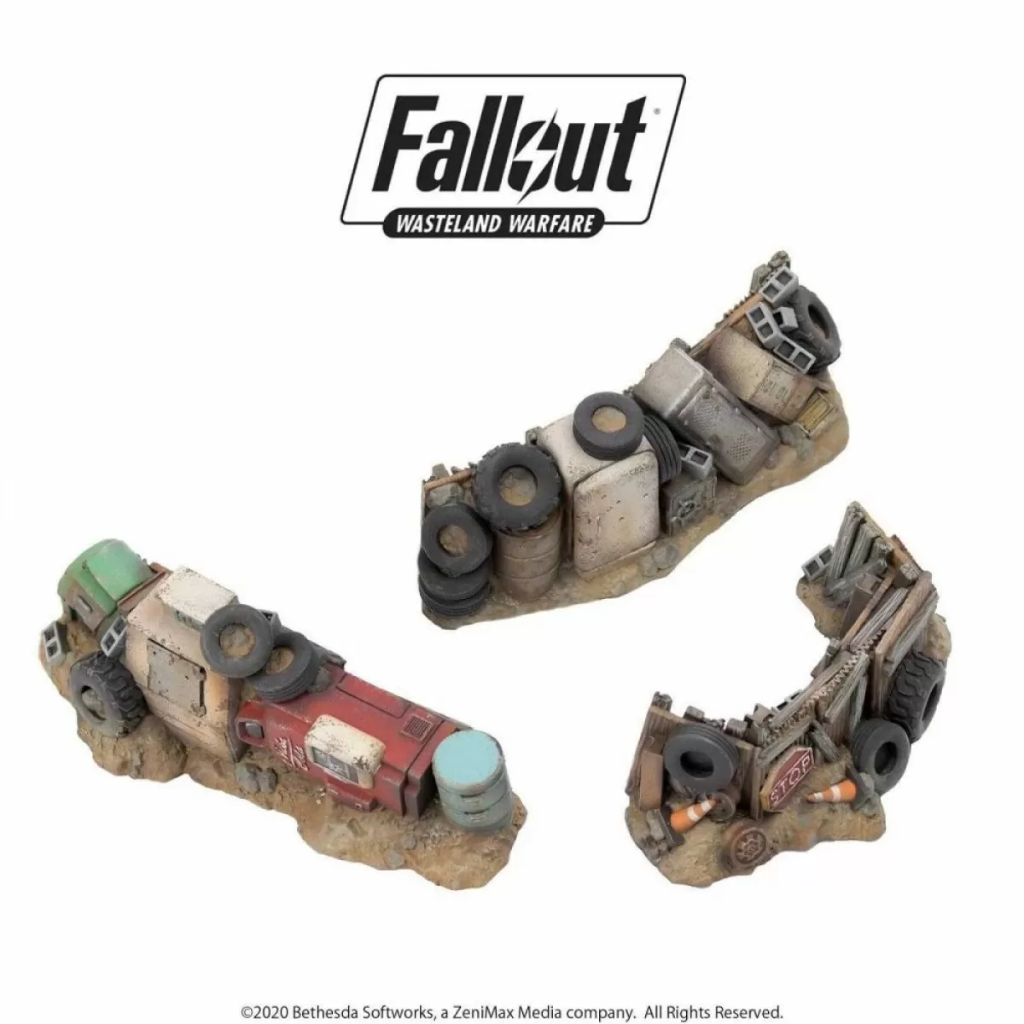 Fallout Wasteland Warfare - Junk Barricades Fallout Factions Modiphius Entertainment Default Title