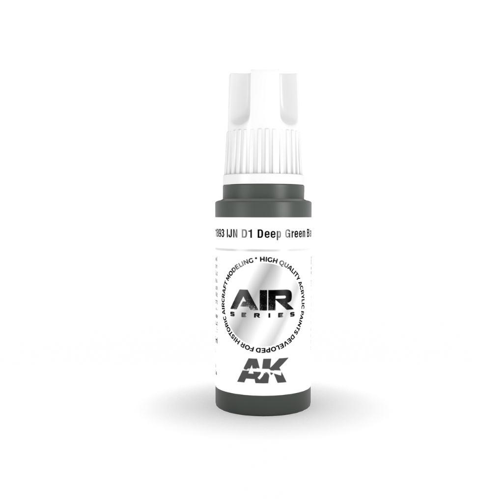 AK Interactve 3Gen Acrylics - IJN D1 Deep Green Black 17ml AK Gen3 Acrylics AK Interactive Default Title