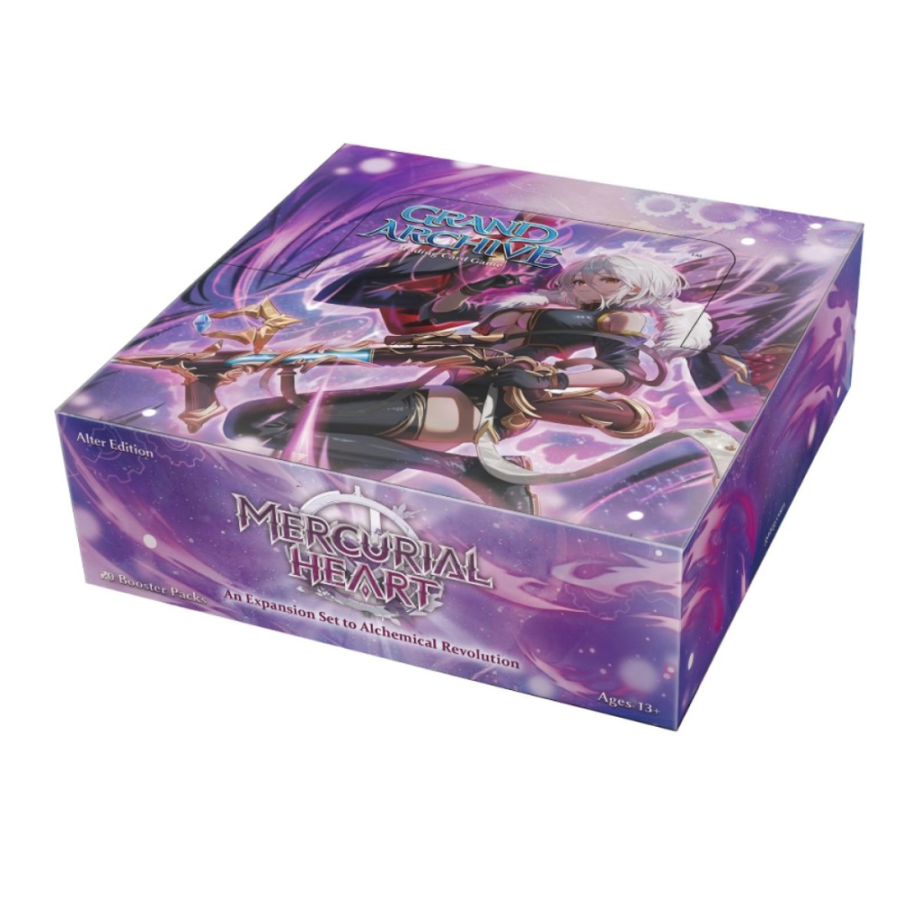 Grand Archive TCG: Mercurial Heart – Booster Display – Alter Edition Grand Archive Weebs of the Shore Default Title