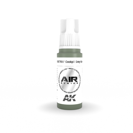 AK Interactve 3Gen Acrylics - RAF Cockpit Grey-Green 17ml AK Gen3 Acrylics AK Interactive Default Title