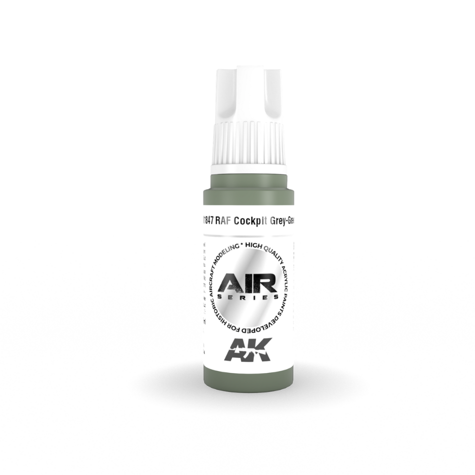 AK Interactve 3Gen Acrylics - RAF Cockpit Grey-Green 17ml AK Gen3 Acrylics AK Interactive Default Title