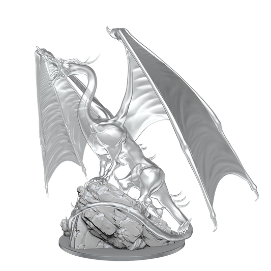 D&D Nolzurs Marvelous Unpainted Miniatures Young Emerald Dragon Dungeons & Dragons WizKids   