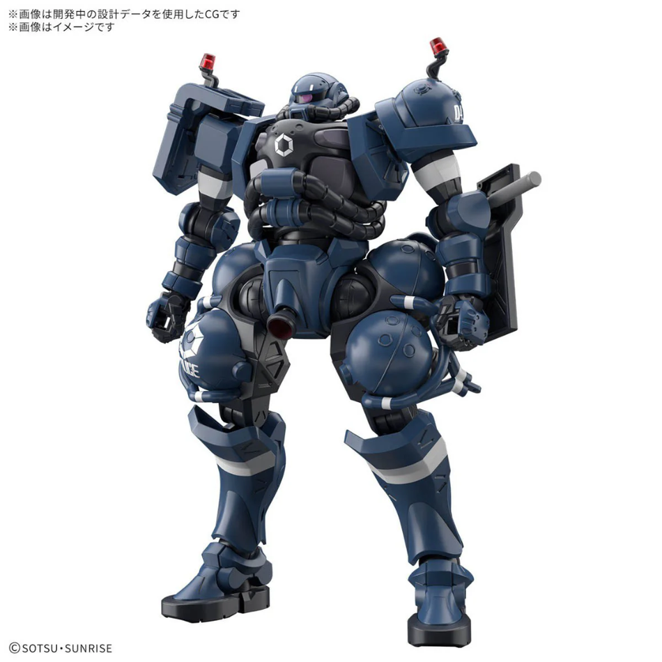 HG 1/144 Police Zaku Gundam Model Kit Bandai