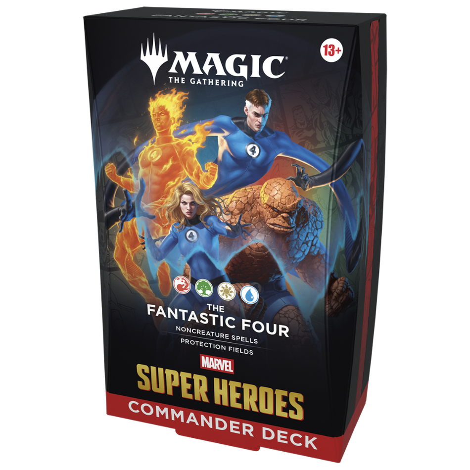 Magic Marvel Super Heroes - Commander Deck - Fantastic Four Marvel Super Heroes Wizards of the Coast Default Title