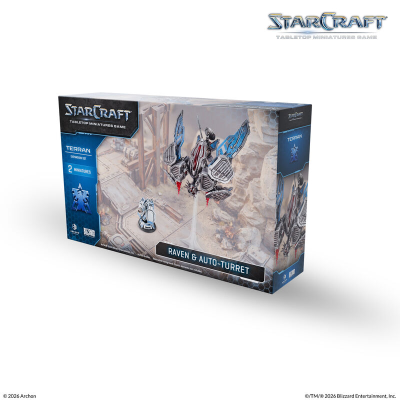 Starcraft Miniatures Games: Terran - Raven - Expansion Set *PREORDER*