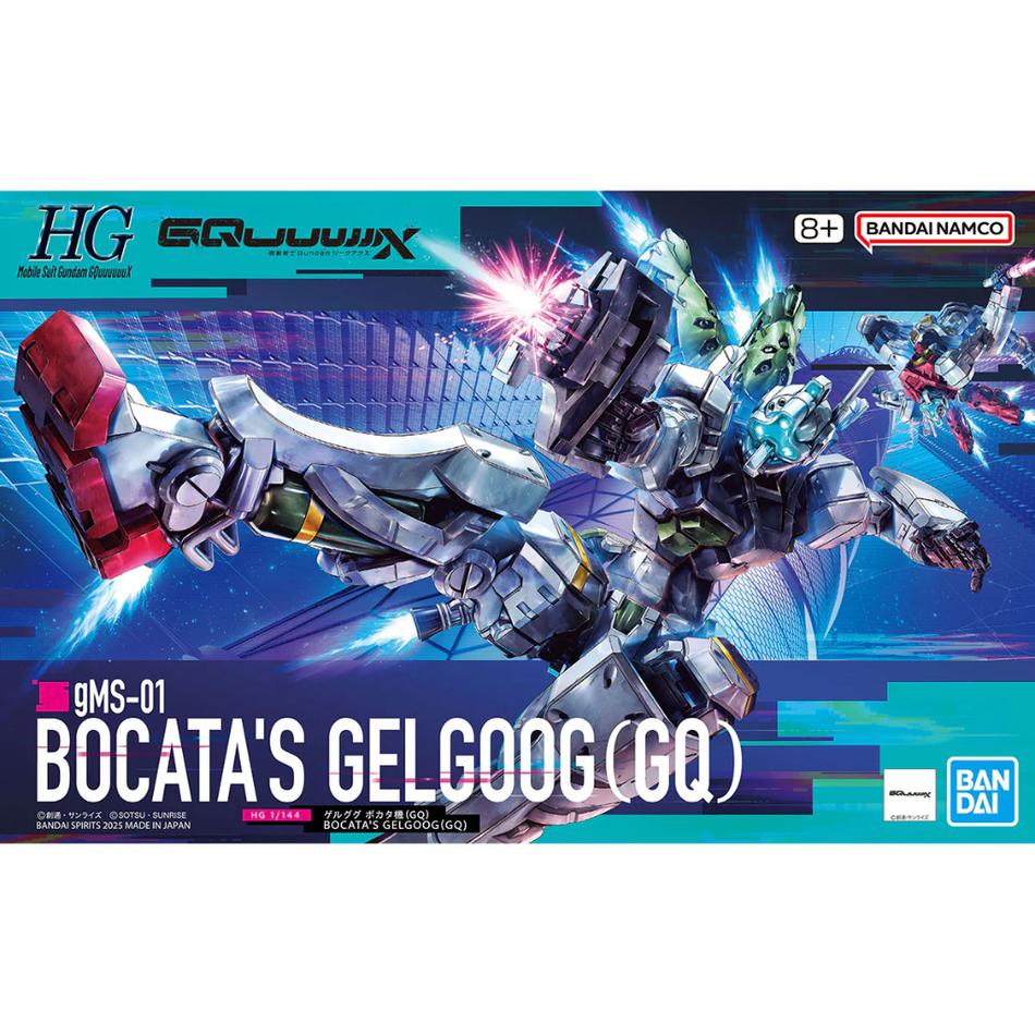 HG 1/144 Bocata's Gelgoog (GQ) Gundam Model Kit Bandai Default Title