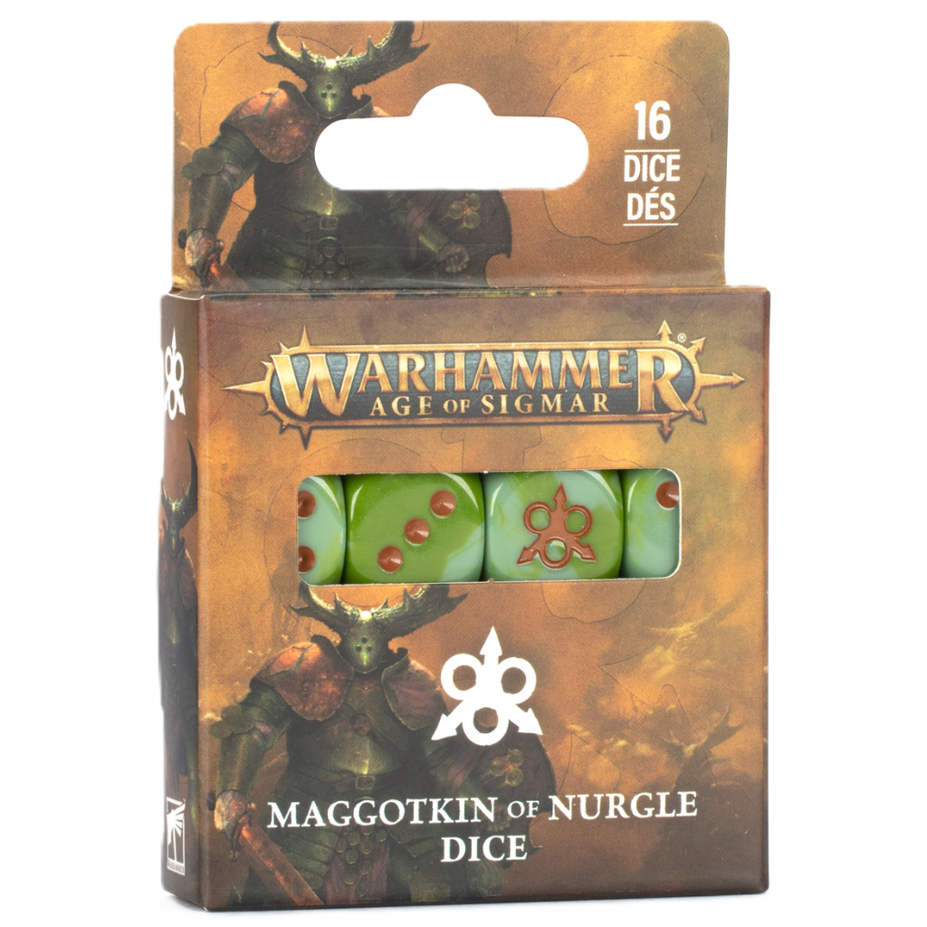 Age of Sigmar: Maggotkin of Nurgle Dice Maggotkin of Nurgle Games Workshop Default Title