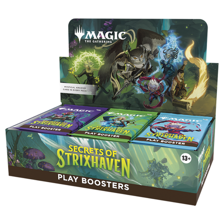 Magic Secrets of Strixhaven - Play Booster Display Secrets of Strixhaven Wizards of the Coast Default Title
